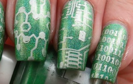 geeky nail wraps